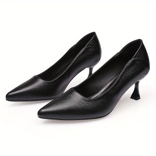 Women's Stiletto Heels Pointed Toe Work Shoes