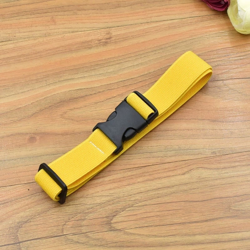 Boys Casual Adjustable Elastic Buckle Belt