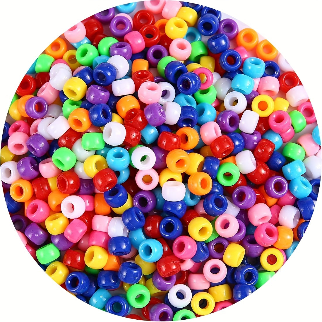 200pcs Dreadlocks Beads Hair Ring Braiding Accessories