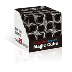Magnetic Magic Cube Geometry Puzzle Educational Toy For Kids