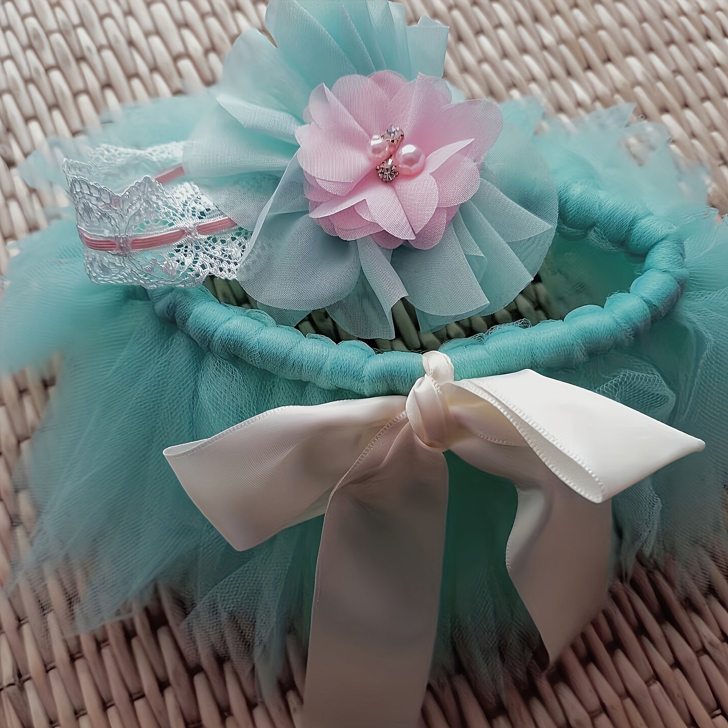Baby Photography Props Flower Tutu Princess Skirt Headband Suit