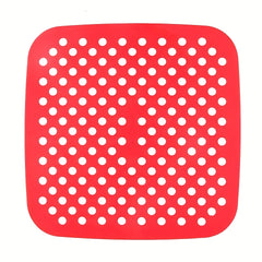 Silicone Air Fryer Liner 18x18 Non-Stick Baking Mat Cake Grilled Saucer