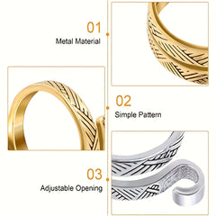 2pcs Adjustable Crochet Thread Rings for Faster Knitting