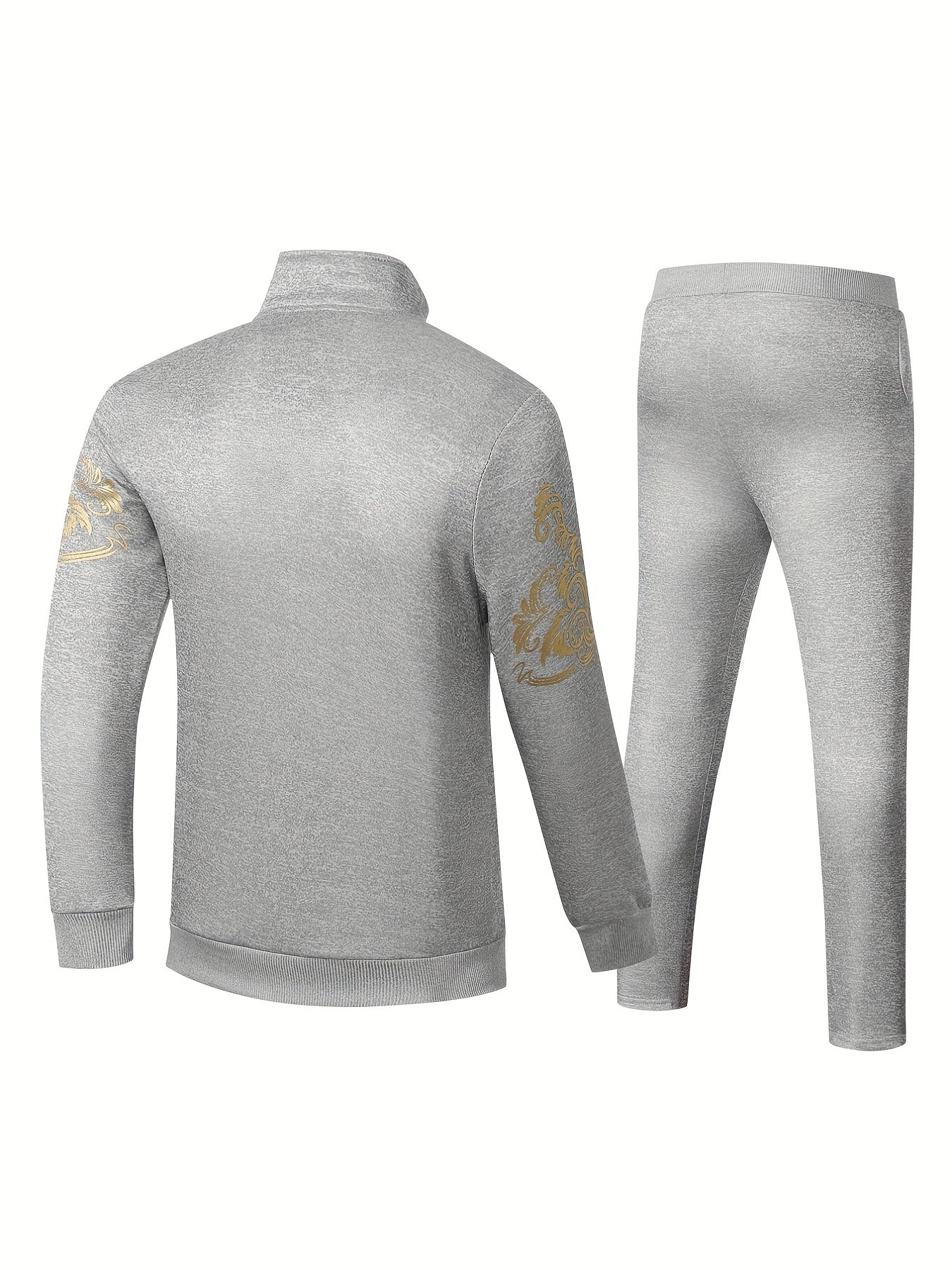 Men's Embroidered Sportswear Set for Outdoor Activities