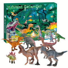 Dinosaur Toys Advent Calendar 24 Days Countdown Christmas Surprise Set