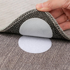 5 Pairs Hook And Loop Bed Sheet Holder Sofa Quilt Carpet Non-slip Sticker