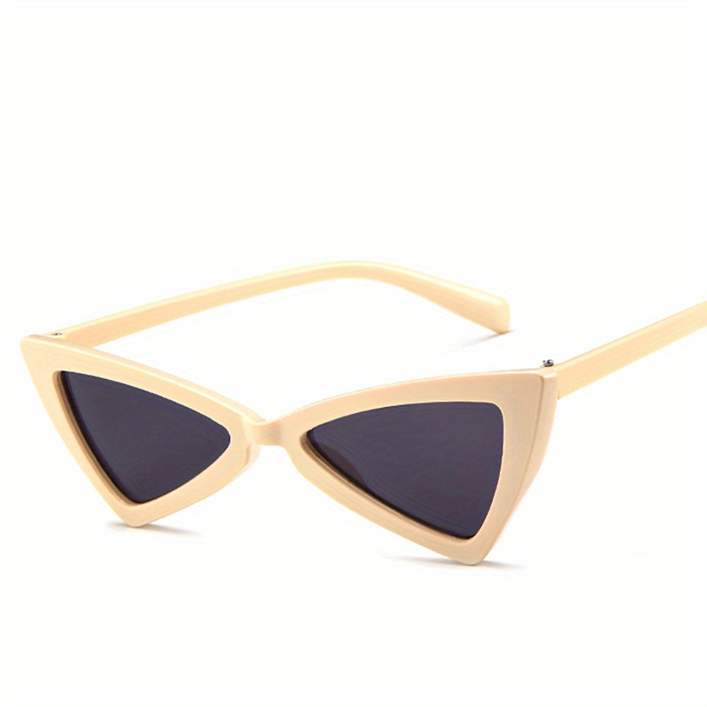 Y2K Triangle Cat Eye Sunglasses UV400 Sun Shades