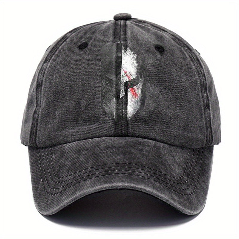 Warrior Vintage Baseball Cap Distressed Dad Hat Unisex Adjustable Couple Sun Hat