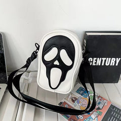 Ghost Skull Crossbody Bag Halloween Party Skull Elf Novelty Purse