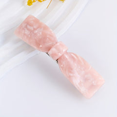 Bowknot Acetate French Barrette Hair Clip Hair Accessories