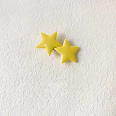 Yellow Star Hair Clip - Duck Billed Clip for Women Girls Baby