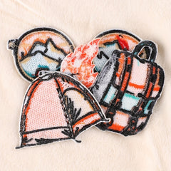 4pcs Boys DIY Patch Decorative Accessories for Clothes Backpack Hat