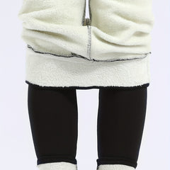 Women's High Waist Fleece Leggings Winter Warmth