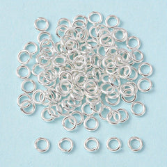 120Pcs Silvery Brass Jump Ring Jewelry Making Accessories