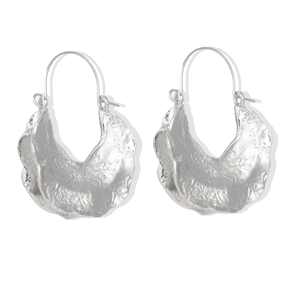 Vintage Alloy Drop Earrings Gothic Punk Statement Dangle Earrings