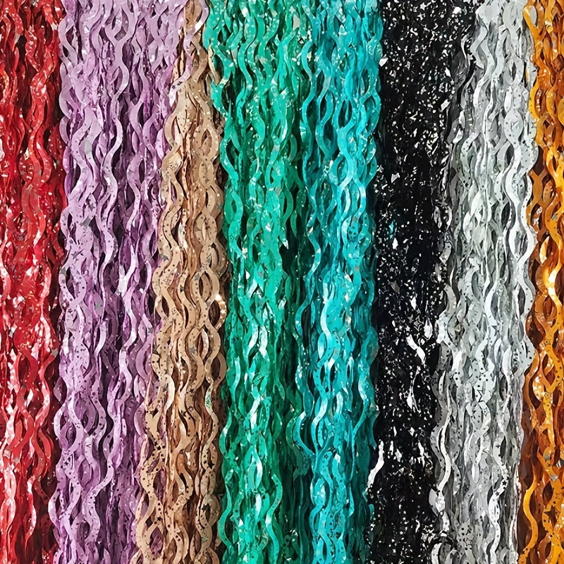 Wavy Stars Rain Curtain Wedding Decoration Supplies