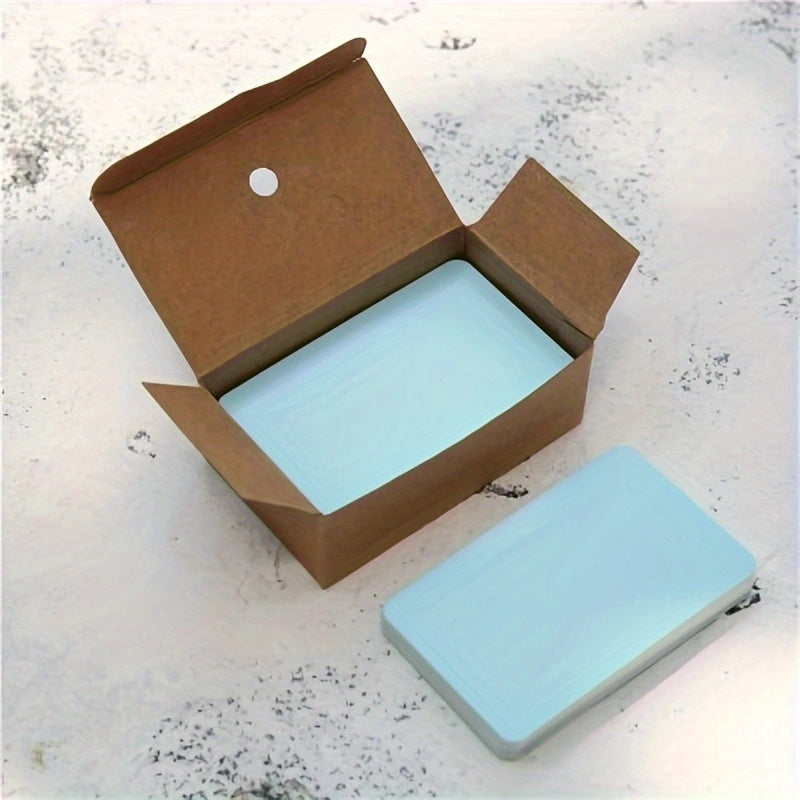 100pcs Blank Card Greeting Card Postcard Graffiti Bookmark