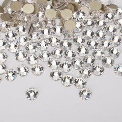 1440pcs Clear Flatback Rhinestones for Crafts Nail Decorations Gems