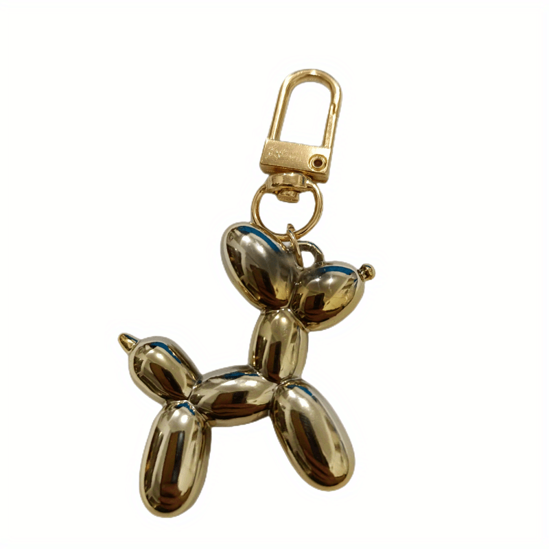 Balloon Dog Keychain Cartoon Animal Series Wallet School Bag Pendant