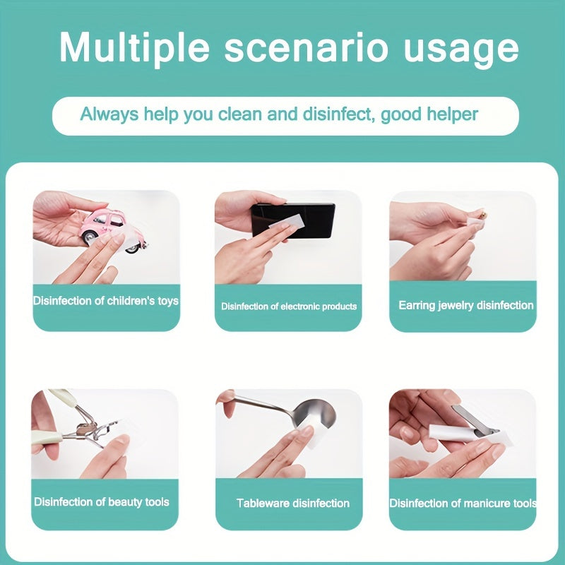 10pcs Alcohol Cleaning Wipes for Jewelry, Phone Screen