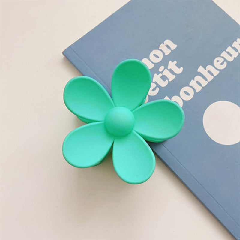 Sweet Matte Hair Claw Clip Flower Hairpin Hair Accessories