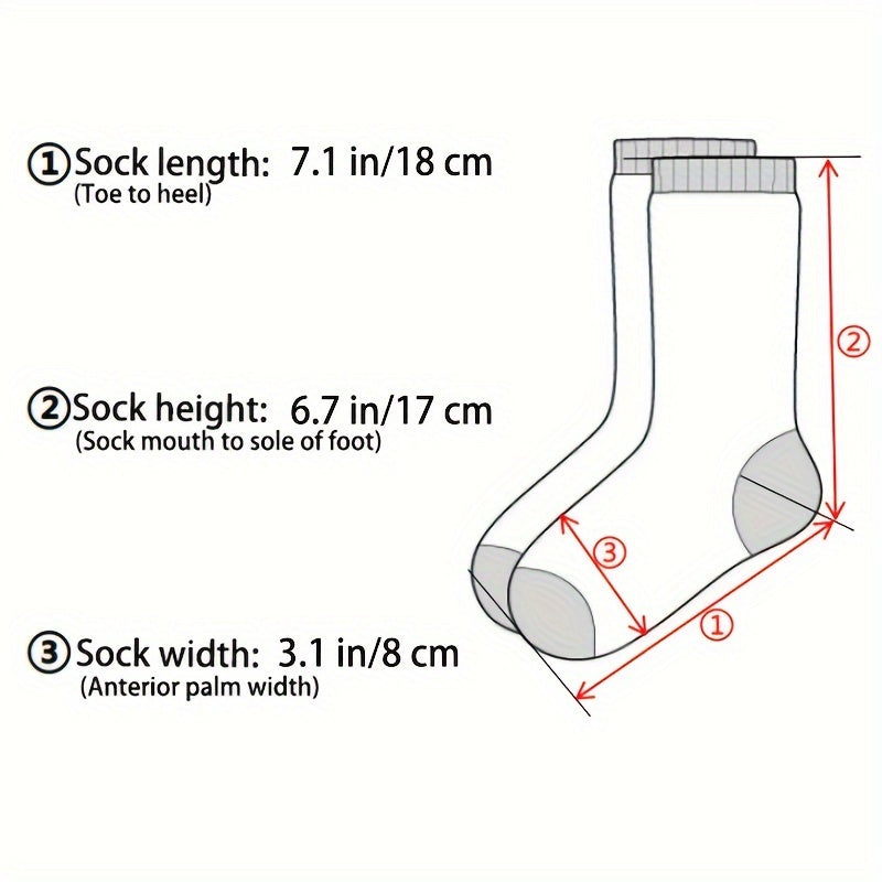 Dot Pattern Plush Socks Comfy & Soft Mid Tube Socks Women's Stockings