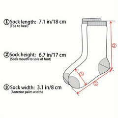 Dot Pattern Plush Socks Comfy & Soft Mid Tube Socks Women's Stockings