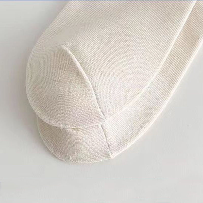 6 Pairs Letter Embroidery Crew Socks for Women