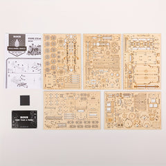 Wooden Car Puzzle Kit Challenging Adult Toy Hands-On Educational Experience