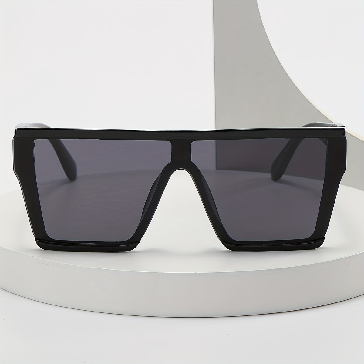 Oversized Square Frame Sunglasses UV400