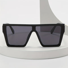 Oversized Square Frame Sunglasses UV400