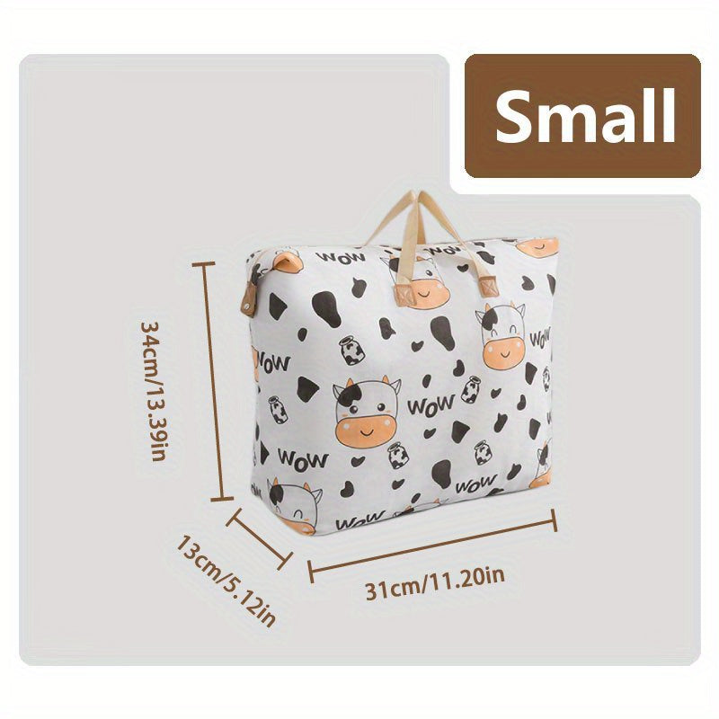Waterproof Extra Large Moving Bag Quilt Storage Bag with Handle Zipper