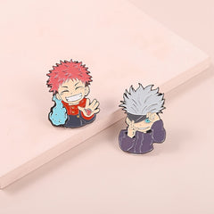 Anime Enamel Pin Cartoon Brooches Pin Cosplay Lapel Pin Metal Badges