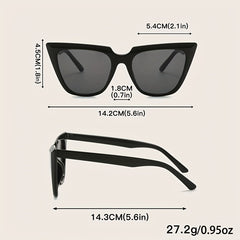 Cat Eye Sunglasses UV400 Sun Shades for Driving Beach Travel