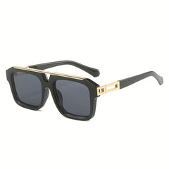 Vintage Square Sunglasses for Men