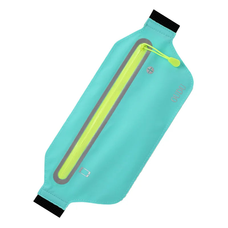 Hidden Waist Bag Sports Belt Ultra-Thin Waterproof Fanny Pack