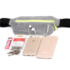 Hidden Waist Bag Sports Belt Ultra-Thin Waterproof Fanny Pack