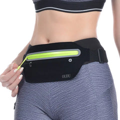 Hidden Waist Bag Sports Belt Ultra-Thin Waterproof Fanny Pack