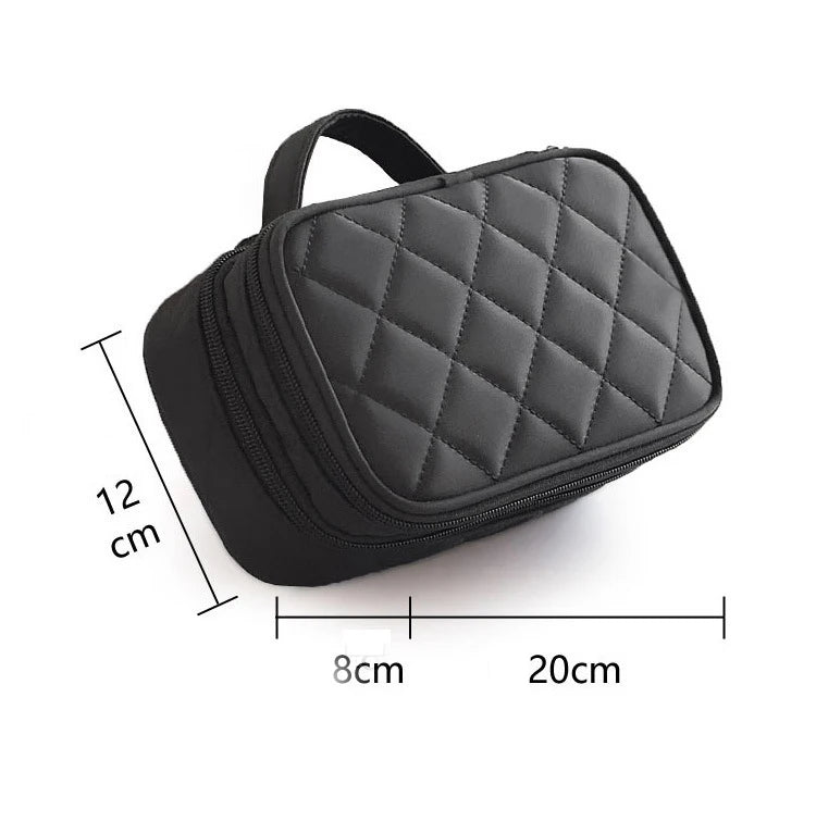 Travel Nylon Cosmetic Bag Multi-layer Cosmetic Storage Box Female Makeup Box