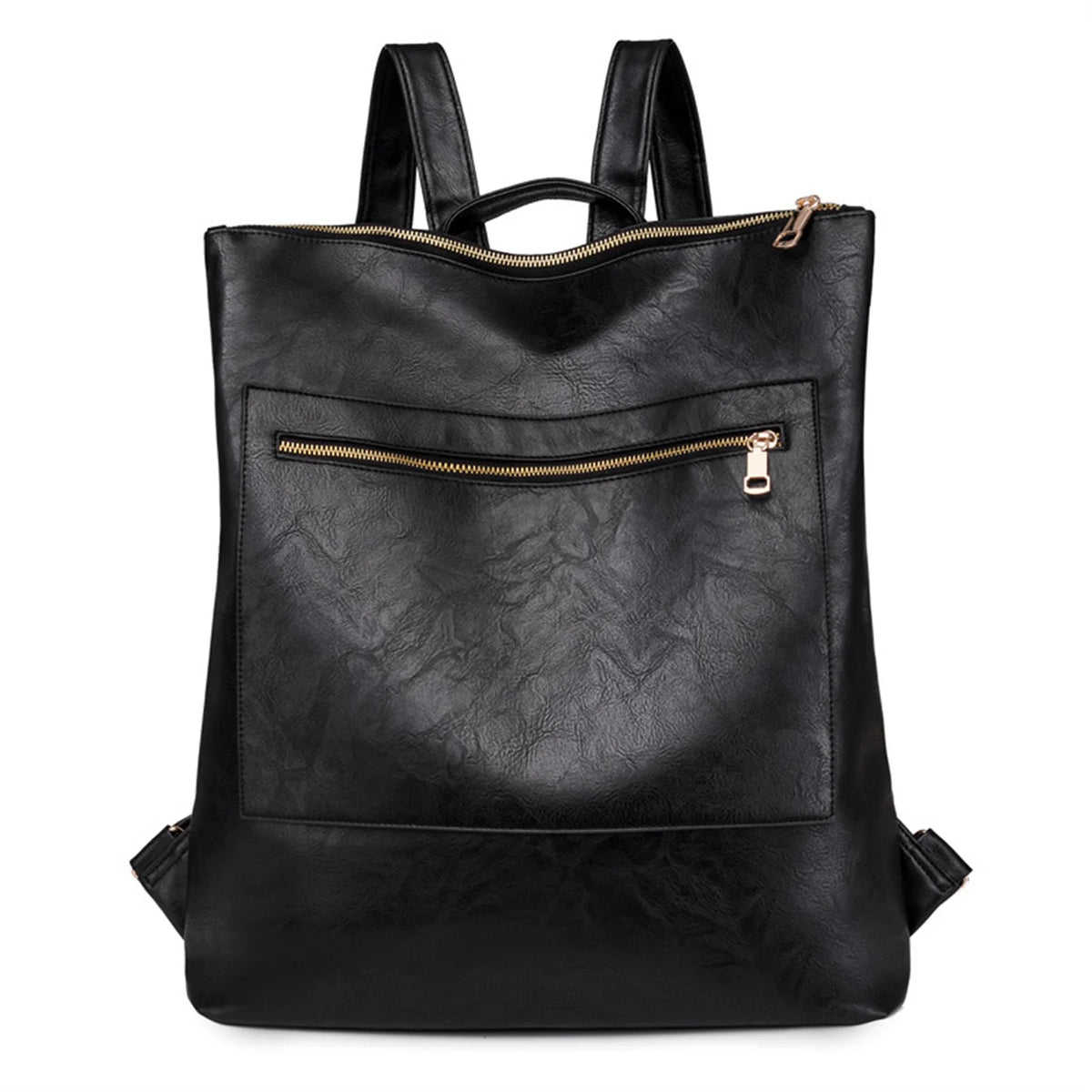 Fashion PU Leather Women Backpack Waterproof School Travel Backpacks