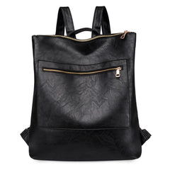 Fashion PU Leather Women Backpack Waterproof School Travel Backpacks