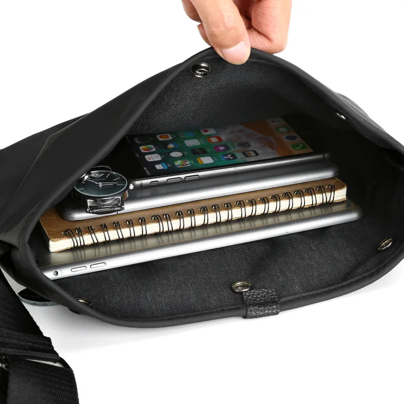 Men's Crossbody Bag Travel Shoulder Bag Lightweight Briefcase