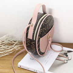 Vintage Leather Crossbody Bag Women Shoulder Small Handbag Mini Tote Bag