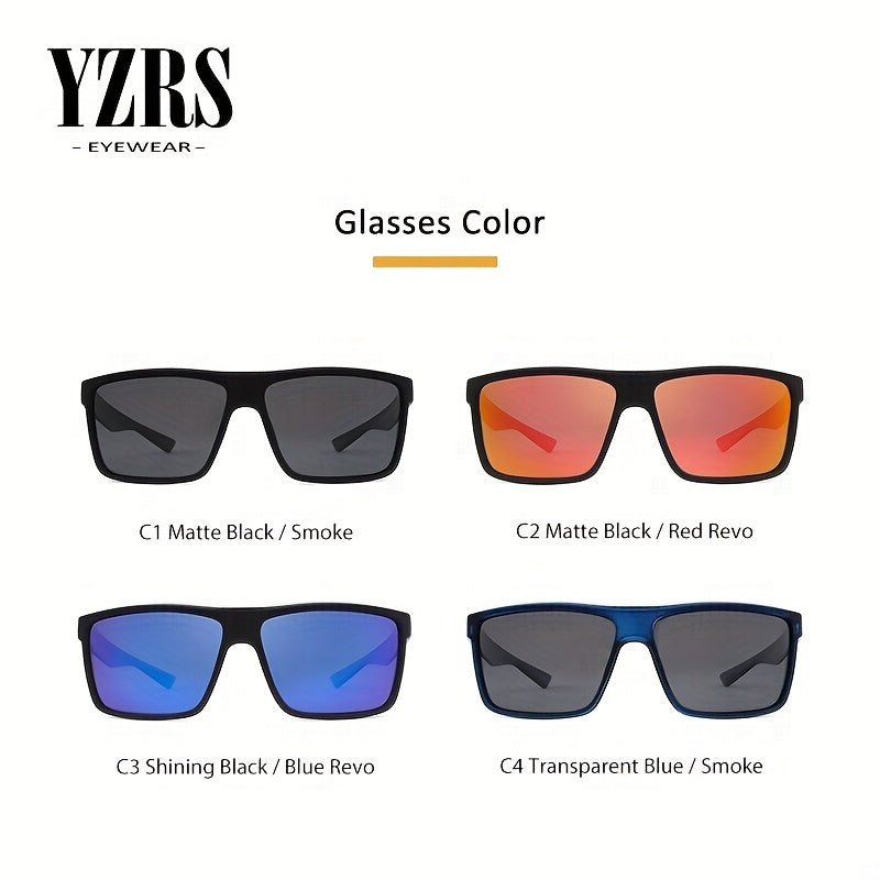 Vintage Square Polarized Sunglasses for Men UV400