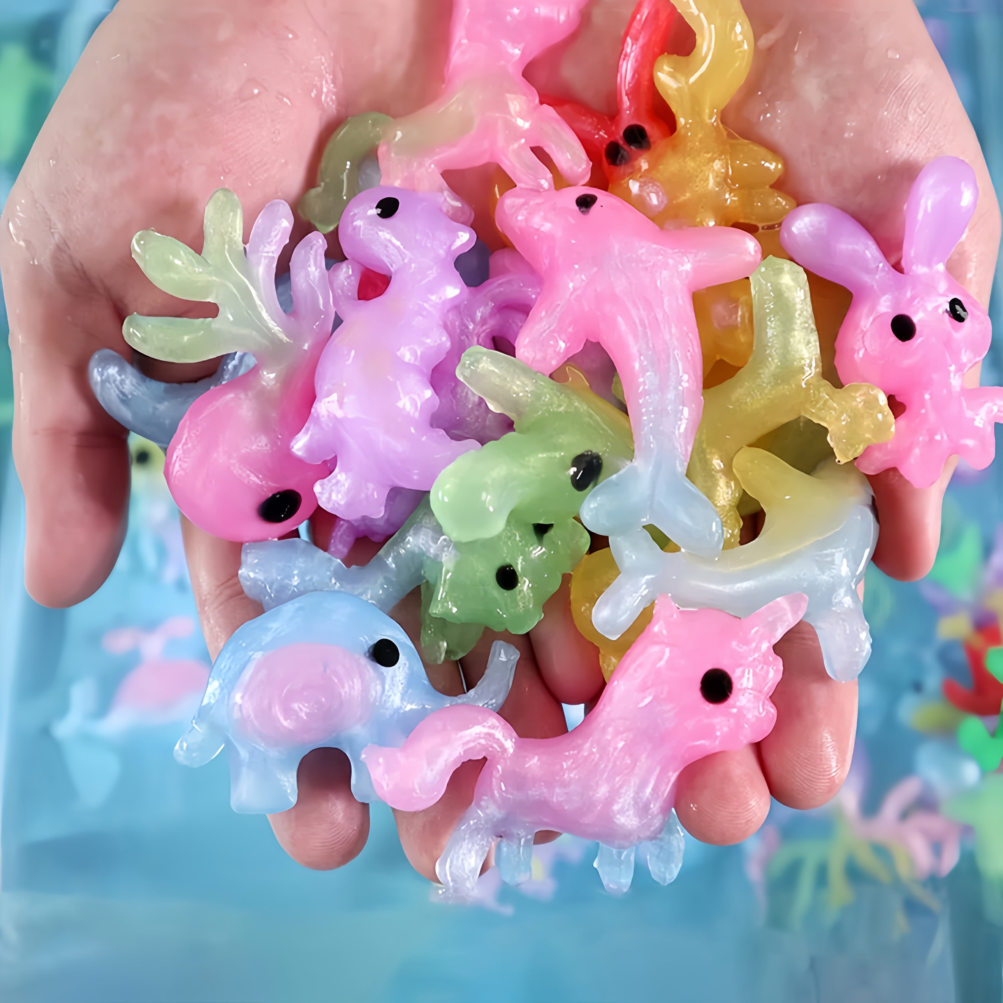 Water Elf Toy Set with 12 Molds & Storage Box