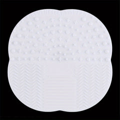 Flower-Shaped Makeup Brush Cleaning Pad