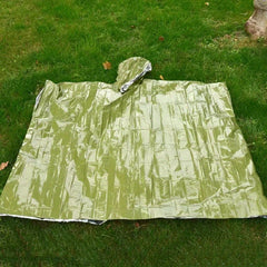 Portable Folding First Aid Raincoat Waterproof Windproof