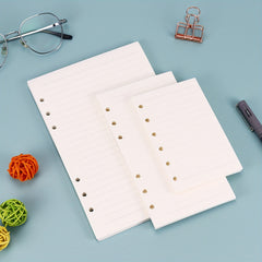 A5/A6/A7 Horizontal Line Loose-leaf Refill 6-Hole Inner Page