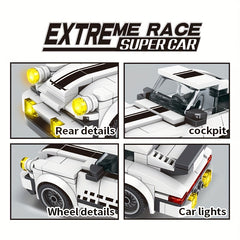 Racing Car Building Block Toy for Holiday Fun