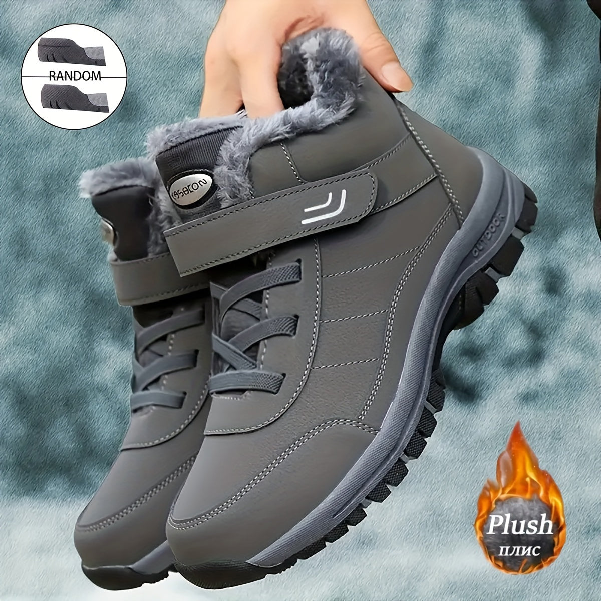 Thermal Waterproof Tactical Hiking Shoes Non Slip Ankle Boots